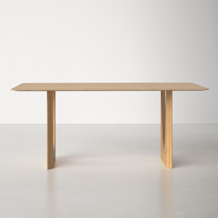 AllModern Ella Solid Wood Dining Table Wayfair